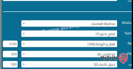 ارض مساحة 750م للبيع في عمان - ناعور قريبة من كازية السلام