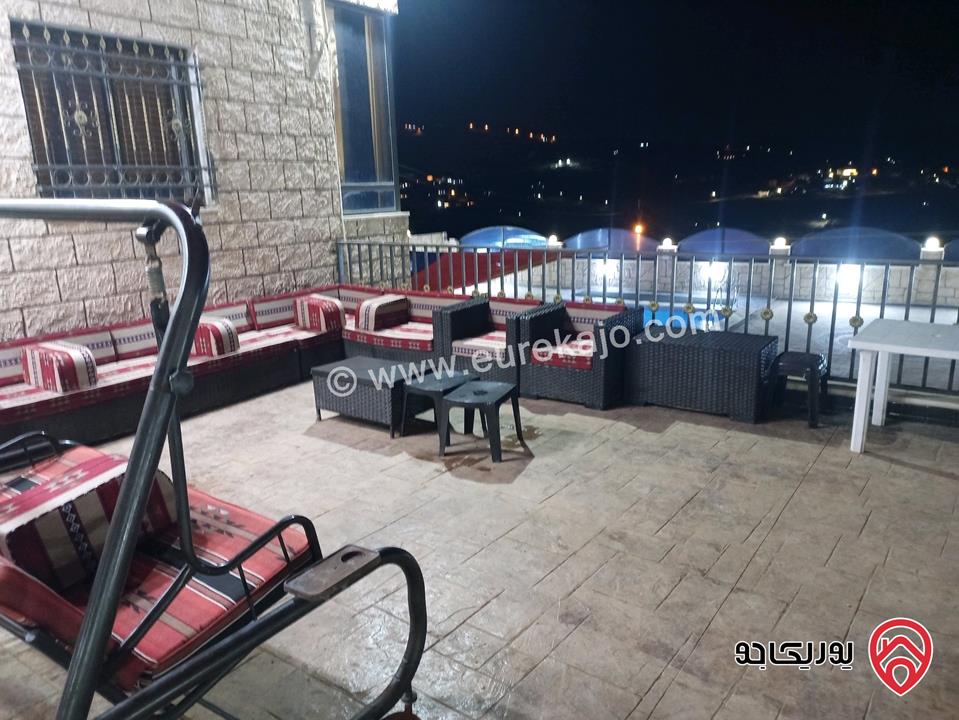 مزرعة مساحة الأرض 4000م والبناء 100م للبيع في الزرقاء - بيرين	