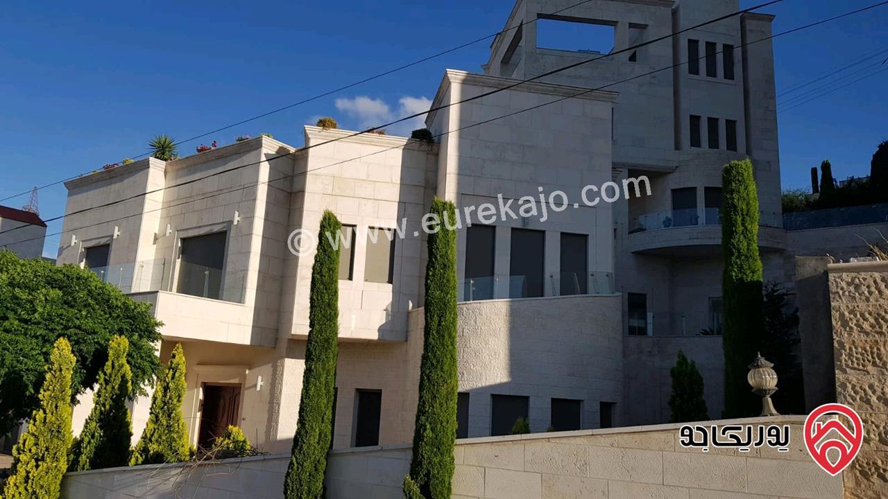 فلل متلاصقة عدد 2 مساحتهم 1250م على أرض 1300م للبيع في عمان - مرج الحمام
