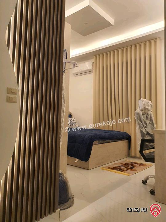 شقة مفروشة 100م للايجار يومي اسبوعي شهري في اربد