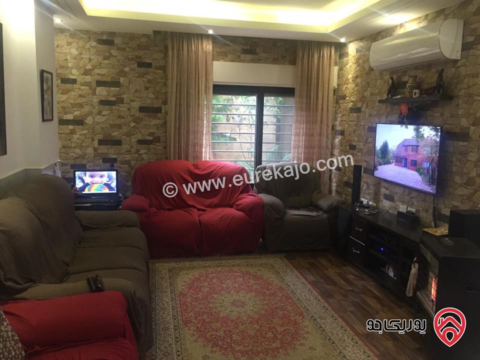  شقة شبه ارضية مساحة 170م داخلي و 110م خارجي للبيع في عمان - مرج الحمام