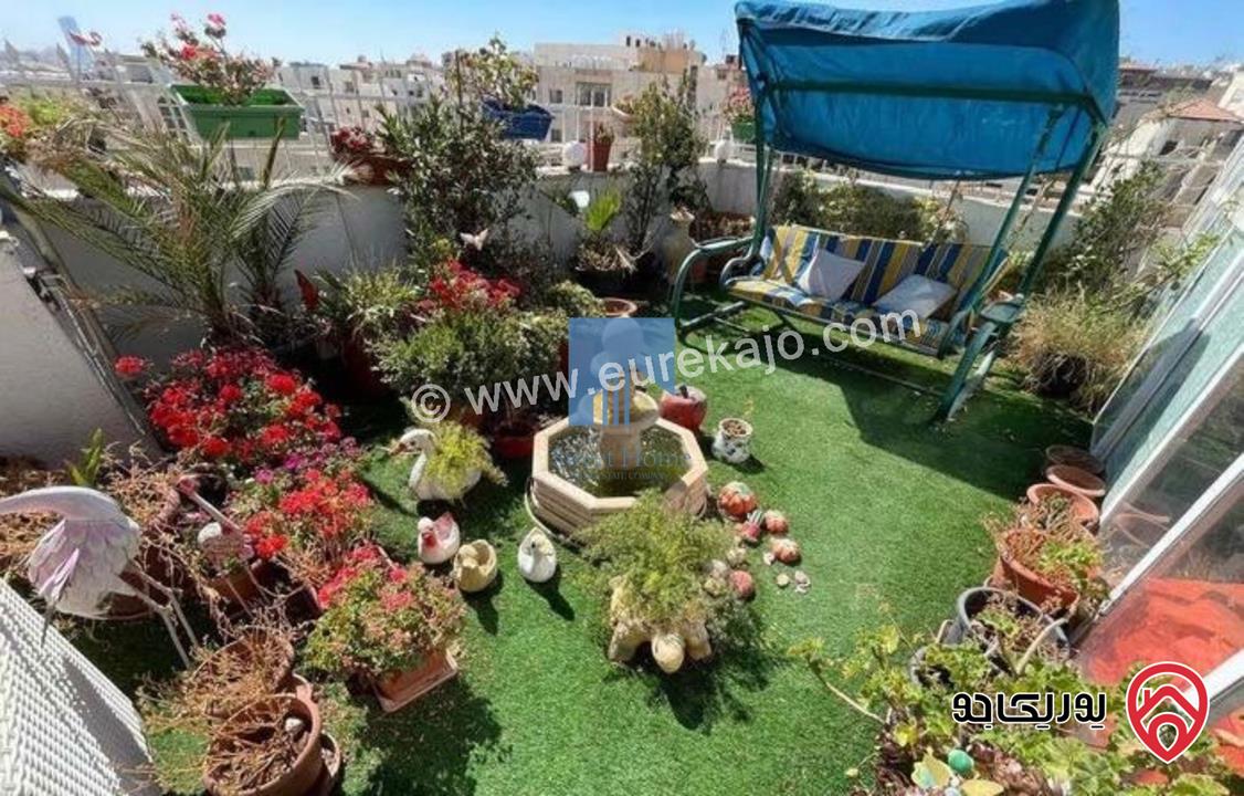 شقة مميزة للبيع في عمان تلاع العلي - خلف السلطان طابق ثالث 260م مع روف 70م بسعر مغري