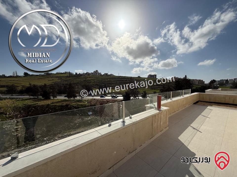 شقق دوبلكس طابق أخير مع روف للبيع في عمان - دير غبار مساحات 180م & 190م مع تراسات اطلالة جميلة بأسعار مميزة