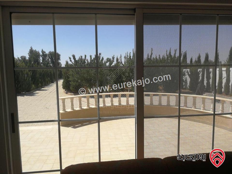 مزرعة خلابة مساحة الأرض 3 دونم و 931م والبناء 614م للبيع في مادبا - جرينة
