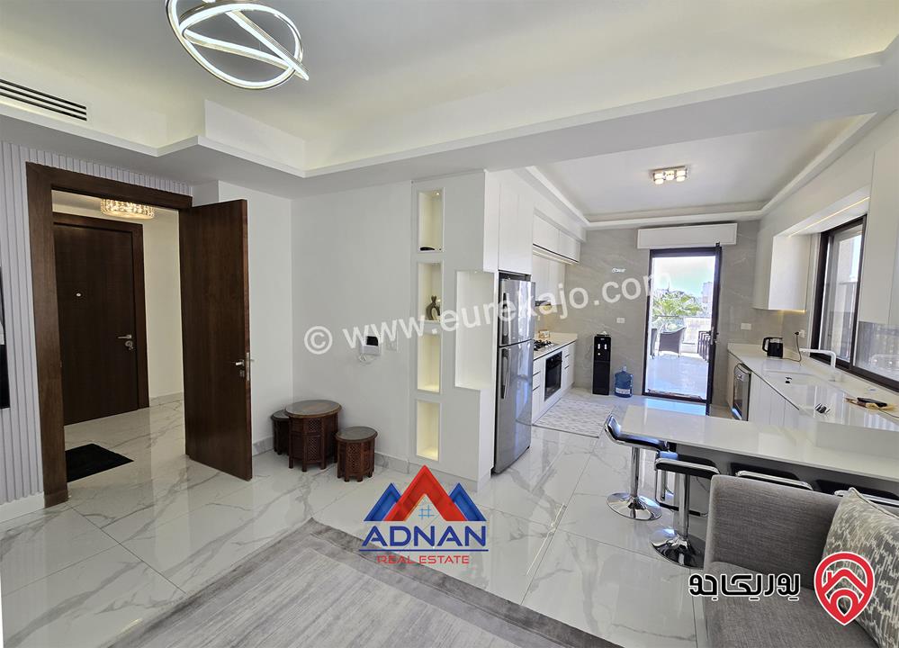 شقة طابق ثالث دوبلكس مساحة 250م مفروشة للإيجار في عمان - عبدون 