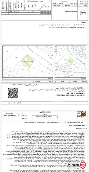 قطعة أرض تجارية مساحة 1500م للبيع في عمان - كريدور عبدون/حجار النوابلسة