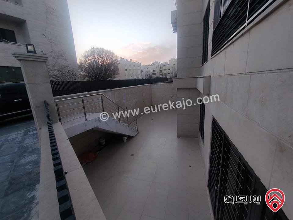 شقة شبه أرضية مساحة 106م داخلي و 40م خارجي للبيع في عمان - الدوار السابع