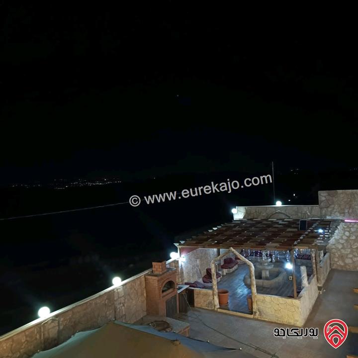 مزرعة وشاليه مساحة البناء 160م على أرض 3500م للبيع في المفرق - منطقة دحل شرق جرش  