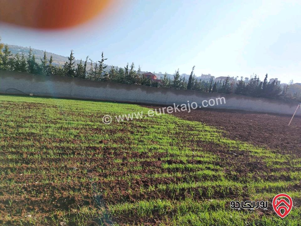 قطعة ارض مساحة 2 دونم للبيع طريق جرش 