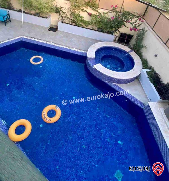 شاليه فخم بنظام فندق  للايجار اليومي في البحر الميت - السويمه