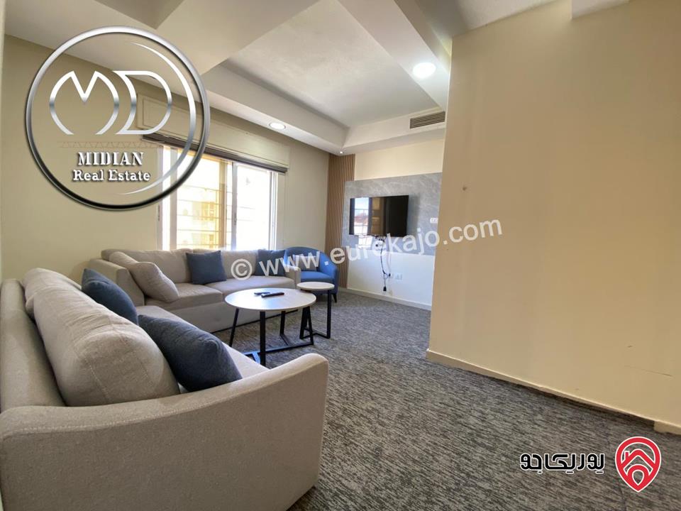 شقق واستديوهات مفروشة للايجار في عمان - الدوار السابع تشطيبات و ديكورات فندقية عصرية فرش فاخر بأسعار مميزة