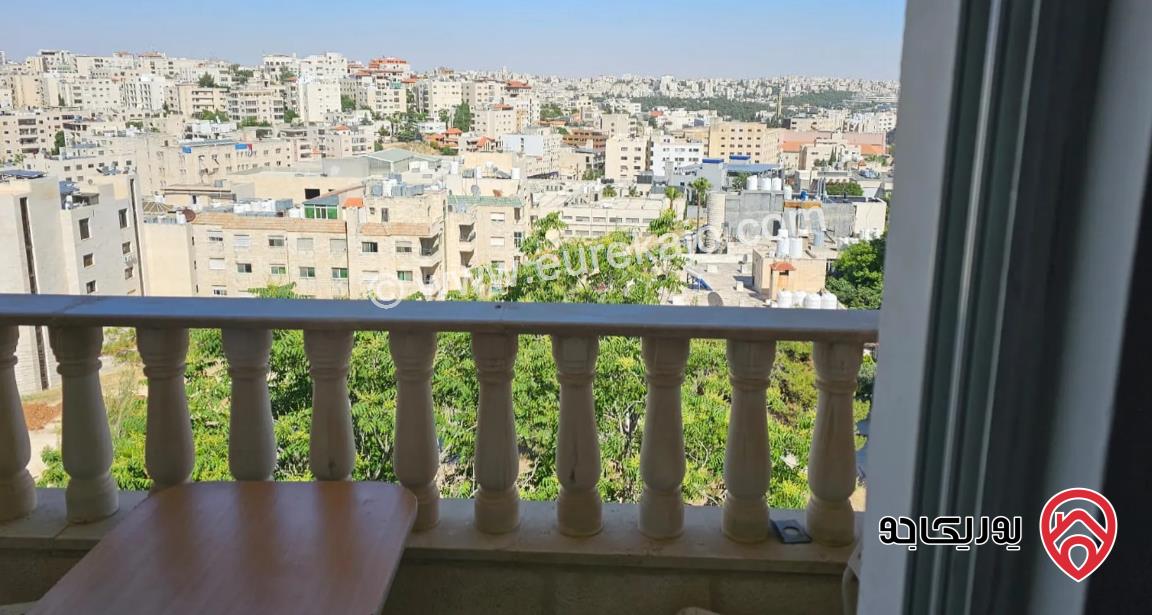 شقة مساحة 100م طابق ثالث للايجار مفروشة في عمان - صويلح