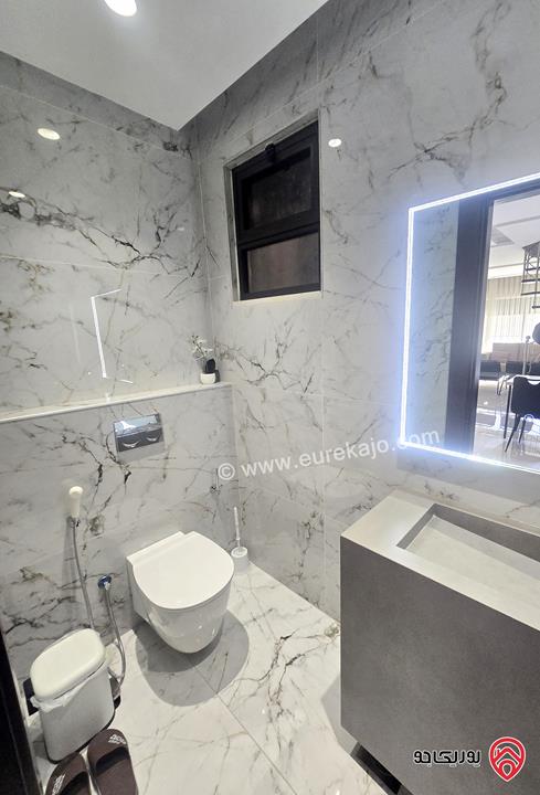 شقة طابق ثالث دوبلكس مساحة 170م للايجار مفروشة في عمان - دير غبار