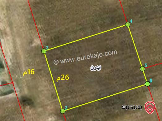 ارض 917م للبيع في اربد من اراضي ايدون ضمن حوض الحجوي الوسطاني 