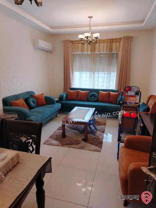 شقة ديلوكس سكن عائلي مساحة 120م طابق ثاني للبيع في عمان - مرج الحمام