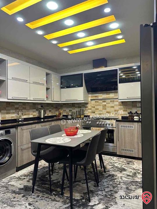 شقة شبه ارضي مساحة 120م داخلي وخارجي 80م للبيع في عمان - شفا بدران