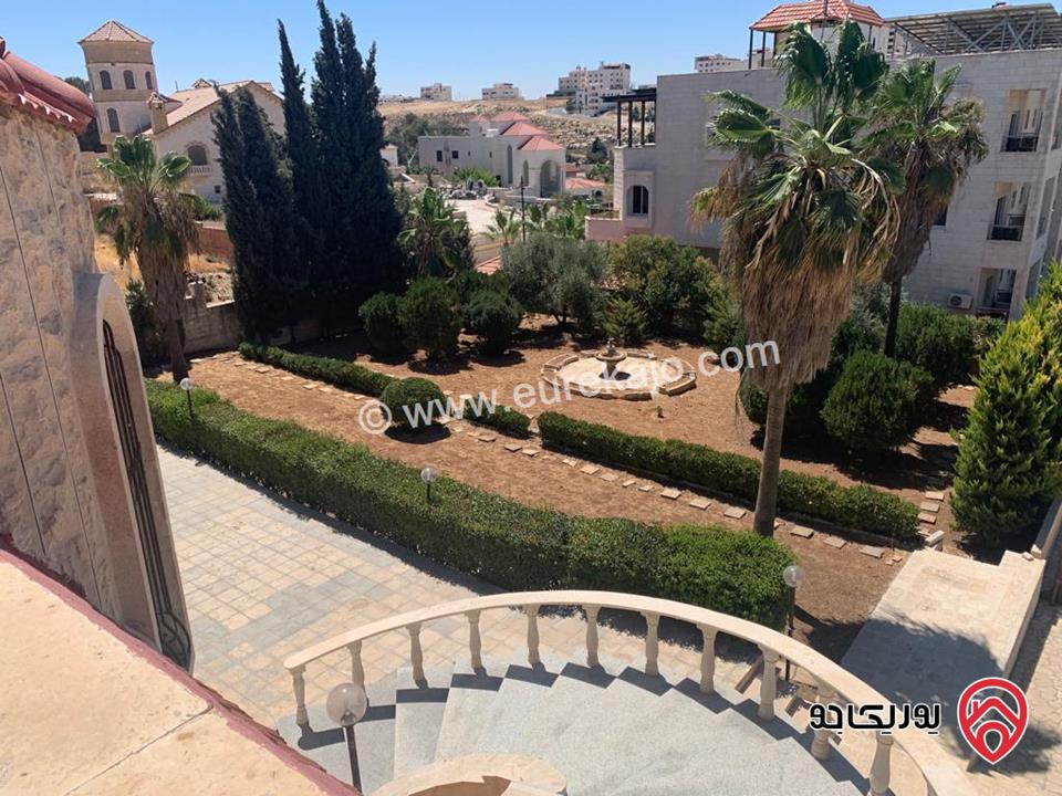 فيلا مساحة 750م على أرض 8114م للبيع بسعر مغري جداً في عمان - الجبيهة، حوض المقرن