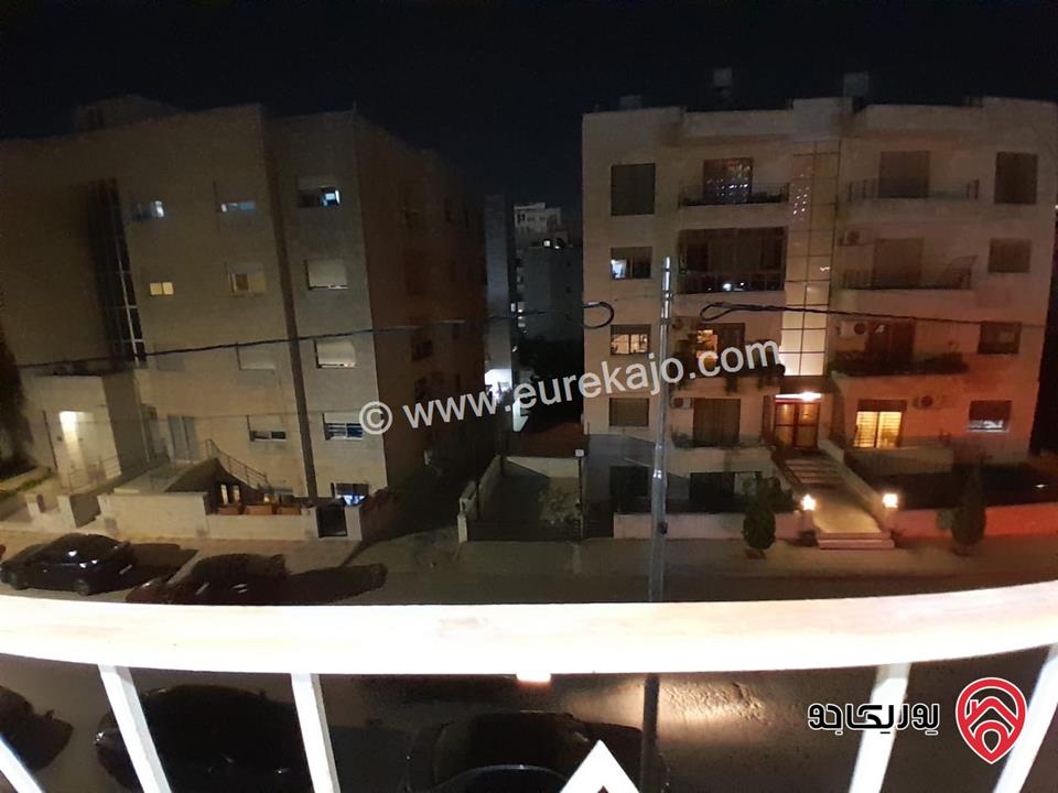 شقة مفروشة طابق ثاني مساحة 85م للايجار في عمان - الرابية 