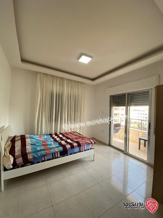 شقة مفروشة مساحة 127م طابق اول للايجار سنوي فقط في عمان - مرج الحمام 