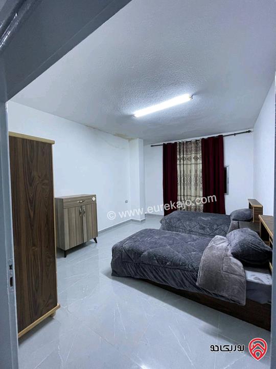 شقه مفروشة طابق ثاني مساحة 120م للايجار في محافظة جرش