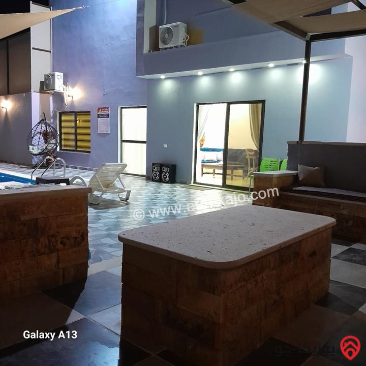 شاليه بيرلا 2 Perla chalet للايجار اليومي في البحر الميت