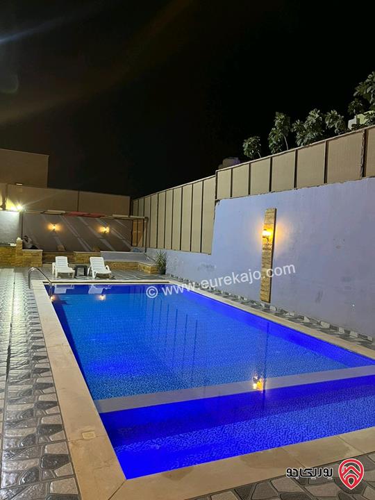 مزرعة مكونة من شاليهات إثنين متلاصقين على أرض 546م للبيع في البحر الميت - جوفة الكفرين