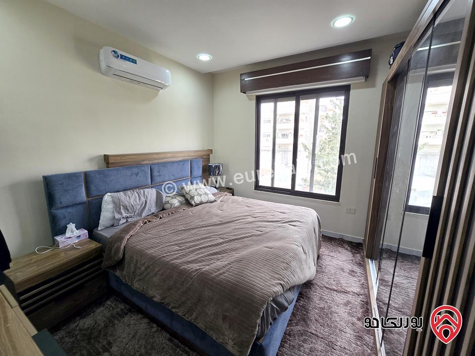 شقة مفروشة طابق ثاني مساحة 100م للإيجار في عمان - الرابية