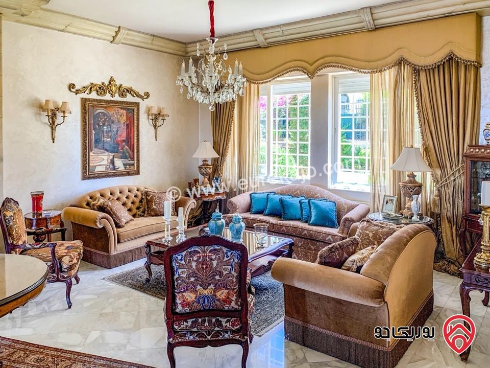 فيلا مستقلة مساحة 1200م على أرض 1 دونم للبيع في عمان - مرج الحمام
