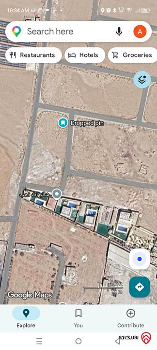 أرض سكن ج مساحة 492م للبيع من أراضي جنوب عمان - زويزا زينة عمان