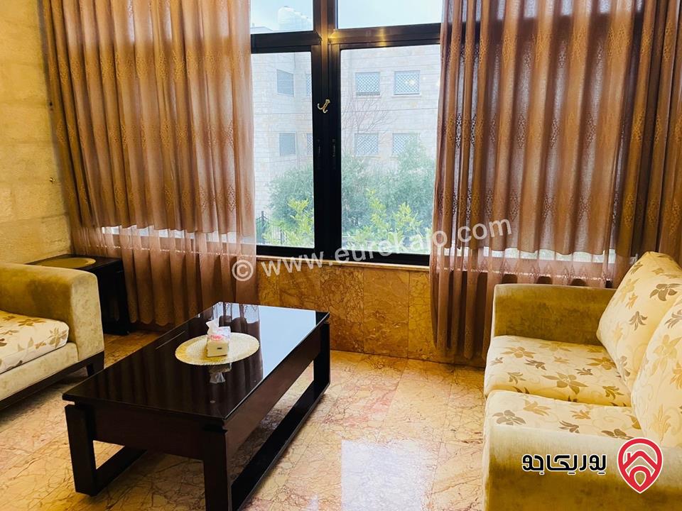 شقة مفروشة طابق اول من فيلا مساحة 150م للايجار مفروشة في عمان - الجبيهة 