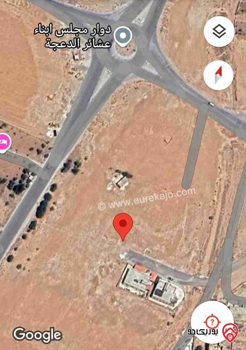 ارض استثمارية مساحة 500م للبيع في عمان - البيضاء مقابل مجلس ابناء عشائر الدعجة