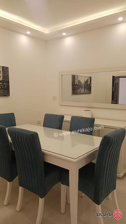 شقة مفروشة سوبر ديلوكس مساحة 152م للإيجار في عمان – ضاحية الرشيد