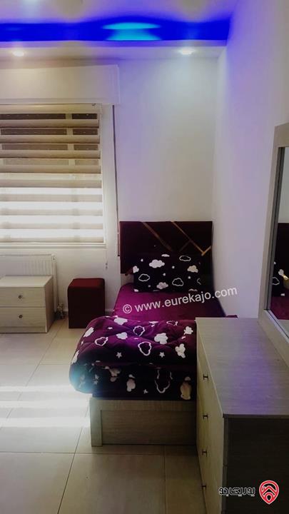 شقة مفروشة مساحة 100م طابق ثاني للايجار في عمان - الدوار السابع للعائلات والطلاب