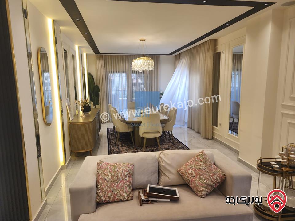 شقة فاخرة للبيع في عمان - أم أذينة طابق ثاني 240م تشطيب سوبر ديلوكس بسعر مغري