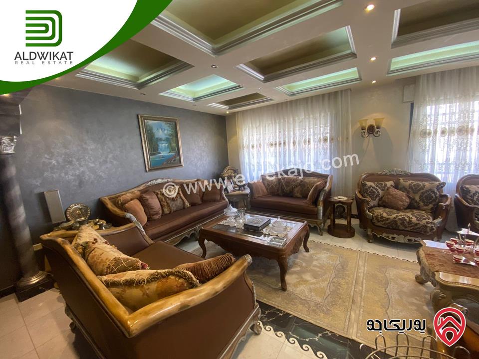 فيلا مستقلة للبيع في عمان - شفا بدران مفروشة مساحة البناء 600 م مساحة الارض 600 م