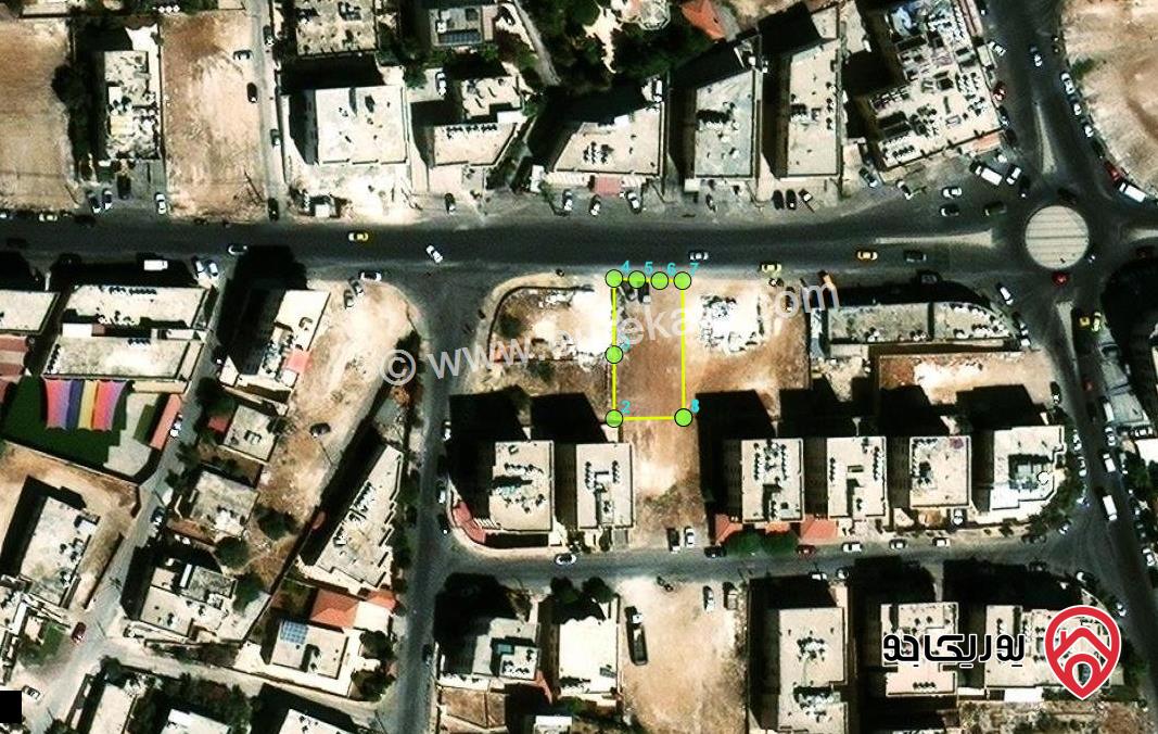 قطعة ارض مساحة 517م للبيع في عمان - طبربور سكن ج