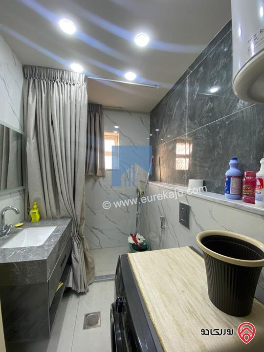 شقة أرضية مفروشة مساحة 100م مع ترس 50م للبيع في عمان - عبدون الشمالي