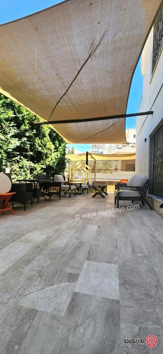 شقة فارغة سوبر ديلوكس طابق أرضي مساحة 200م داخلي و 40م خارجي للايجار في عمان - ضاحية النخيل