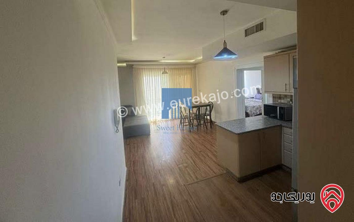 شقة استثمارية مفروشة فاخرة للبيع في جبل عمان - قرب السفارة الفلسطينية طابق ثالث 95م بسعر مغري