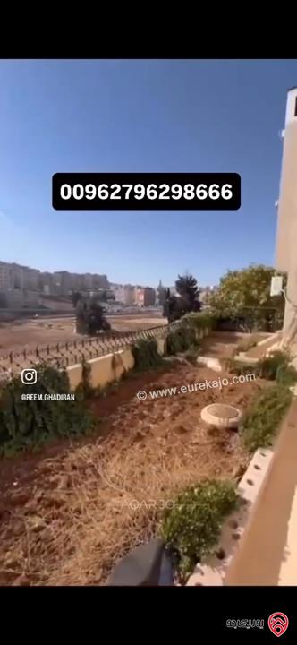 شقة شبه أرضي مساحة 207م داخلي و 220م خارجي للبيع في عمان - ضاحية الرشيد
