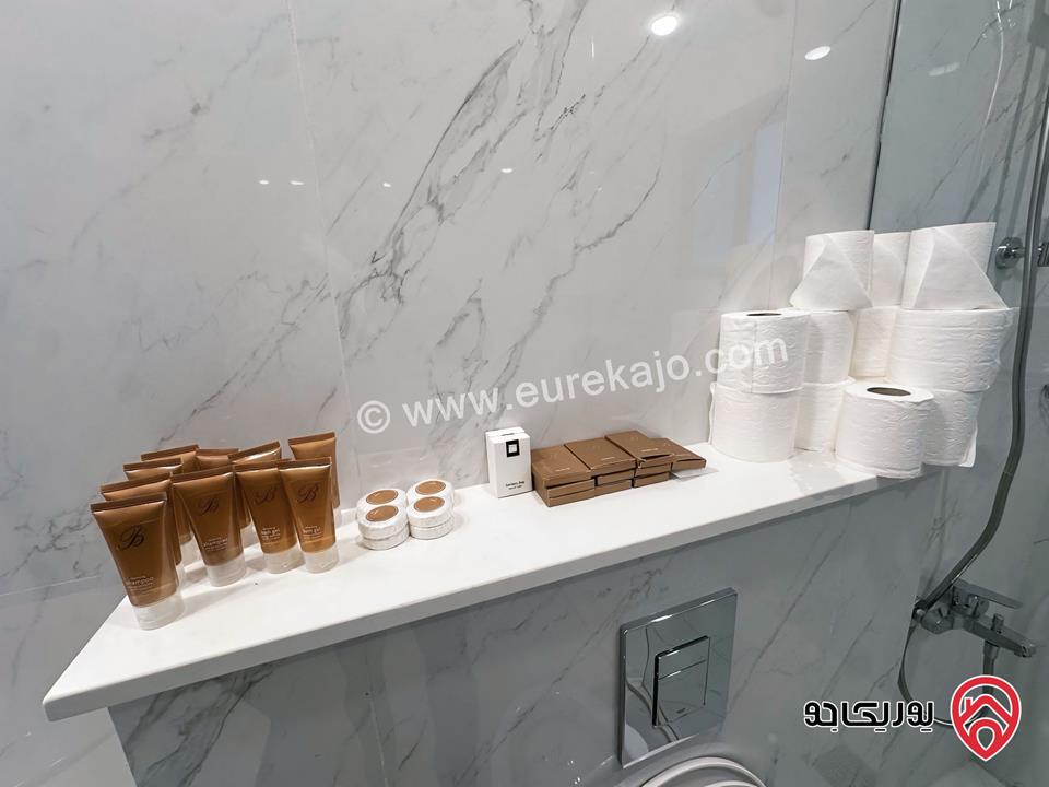 شقة مساحة 140م طابق اول للايجار مفروشة في عمان - الدوار الخامس ايجار يومي - أسبوعي - شهري 