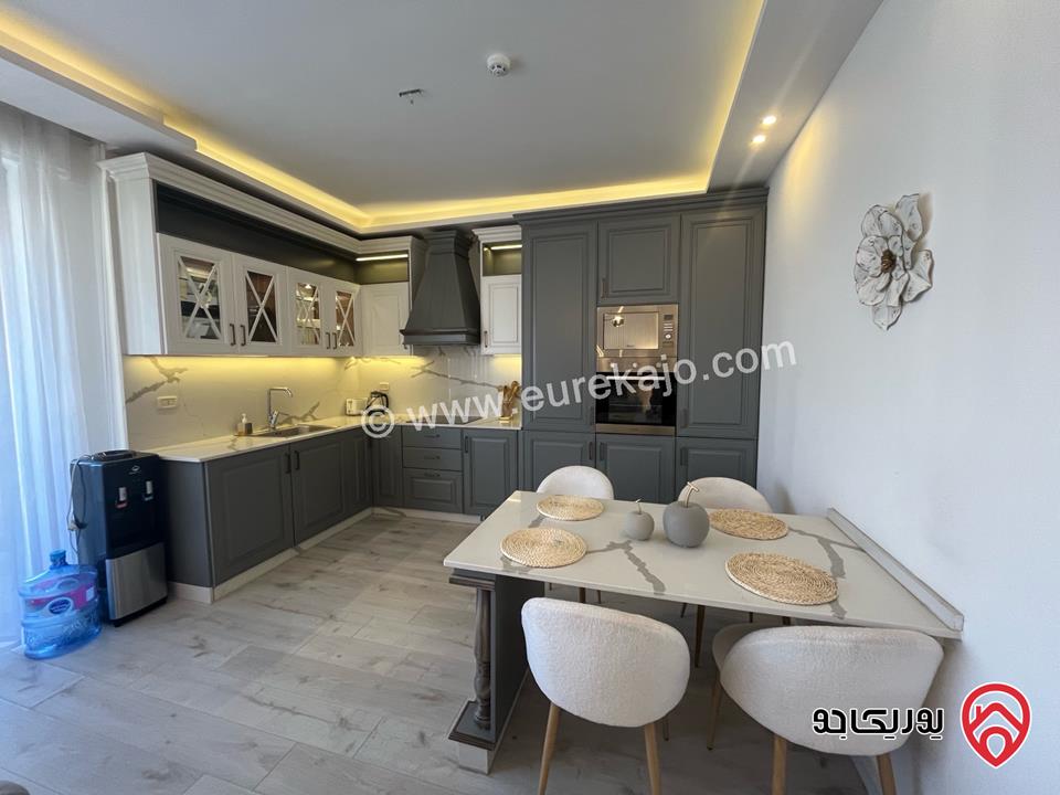 شقة ديلوكس طابق رابع مساحة 140م للايجار مفروشة في عمان - عبدون 