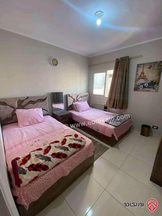 شقة مفروشة طابق ثالث مساحة 110م للايجار في عمان - ضاحية الرشيد