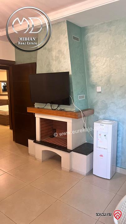 شقة مفروشة للايجار في عمان - حنو الصويفية مساحة 200م طابق ثالث تشطيبات و فرش سوبر ديلوكس اطلالة جميلة