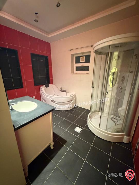 شقة طابقية فاخرة مفروشة او فارغة طابق ثاني مساحة 460م للإيجار في عمان - الجاردنز