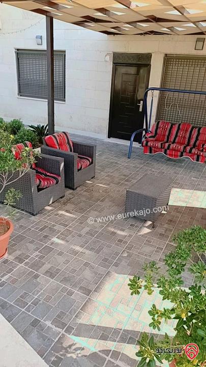 شقة ارضية مساحة 160م داخلي و 120م خارجي للبيع في عمان - مرج الحمام شارع الامير محمد