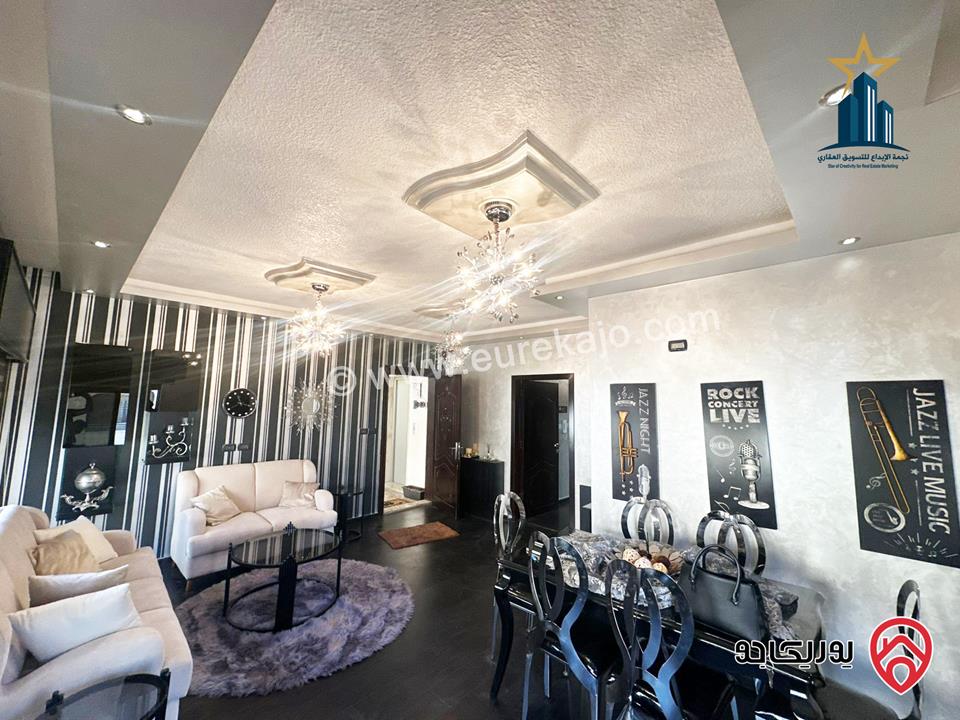 شقة مميزة طابـق ثاني مساحة 130م للبيع مع الاثاث في عمان - خلدا