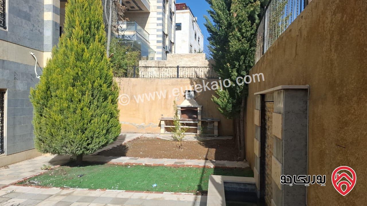 شقة دوبلكس طابق ارضي مساحة 334م للبيع في عمان - خلدا