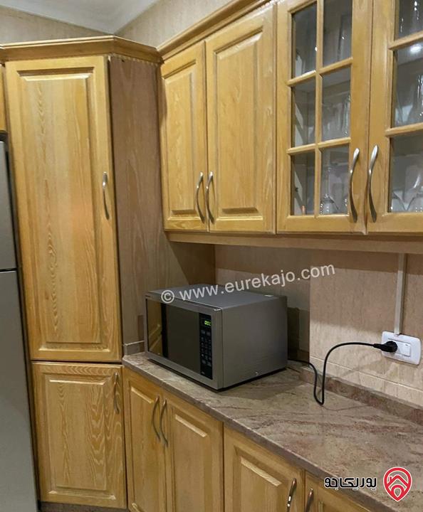 شقة طابق اول مساحة 190م مفروشة للايجار في عمان - عبدون 