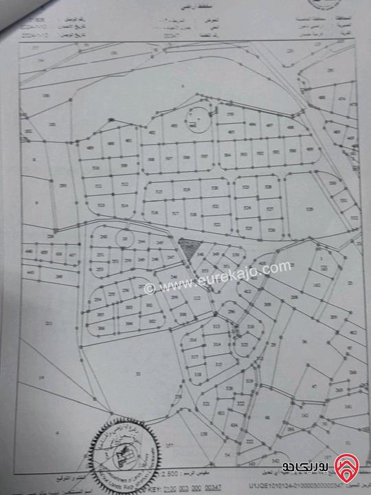 قطع أراضي مساحة 507م للبيع في عمان - ناعور حسبان 